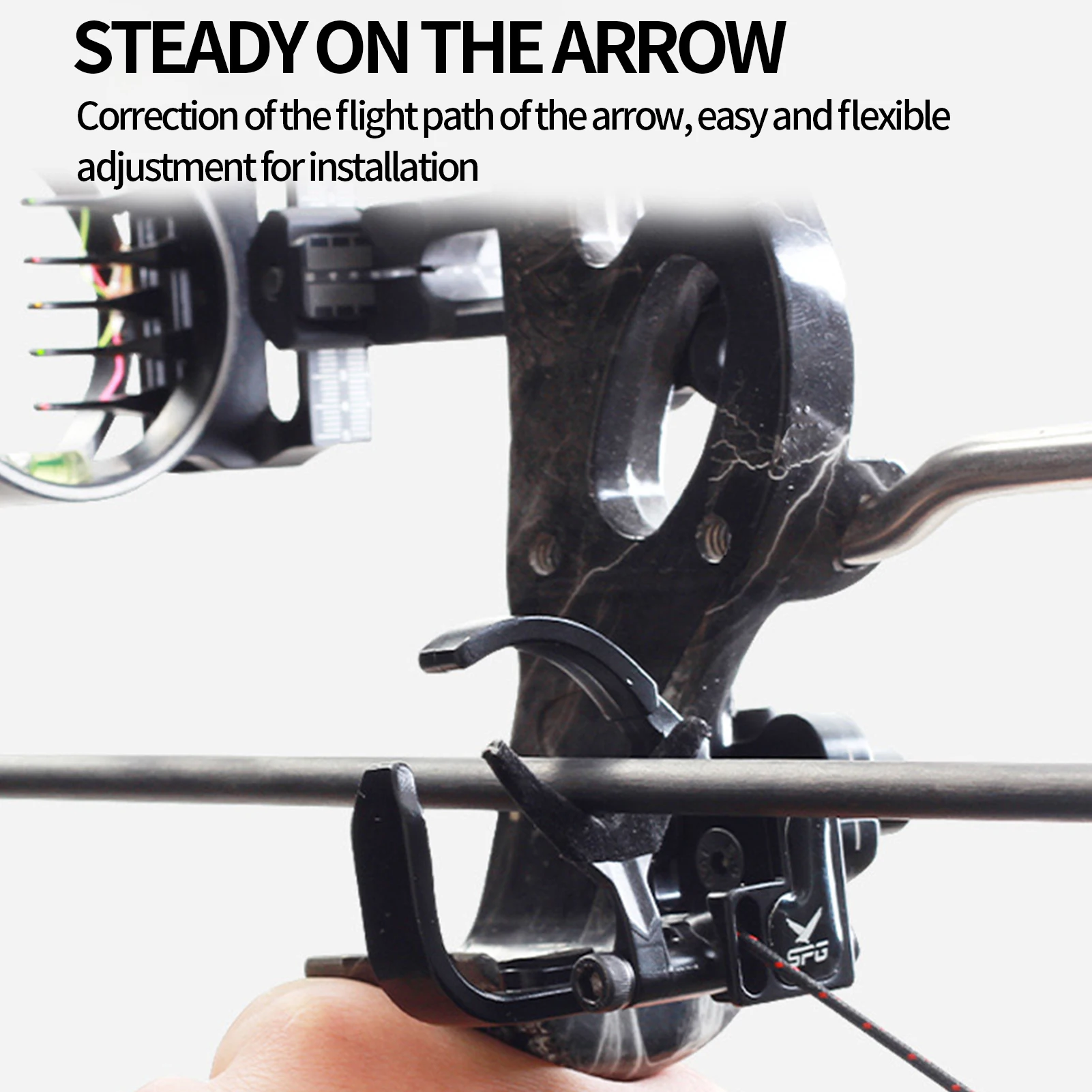 Металлическая композитная подставка для лука четырехсторонняя Регулируемая