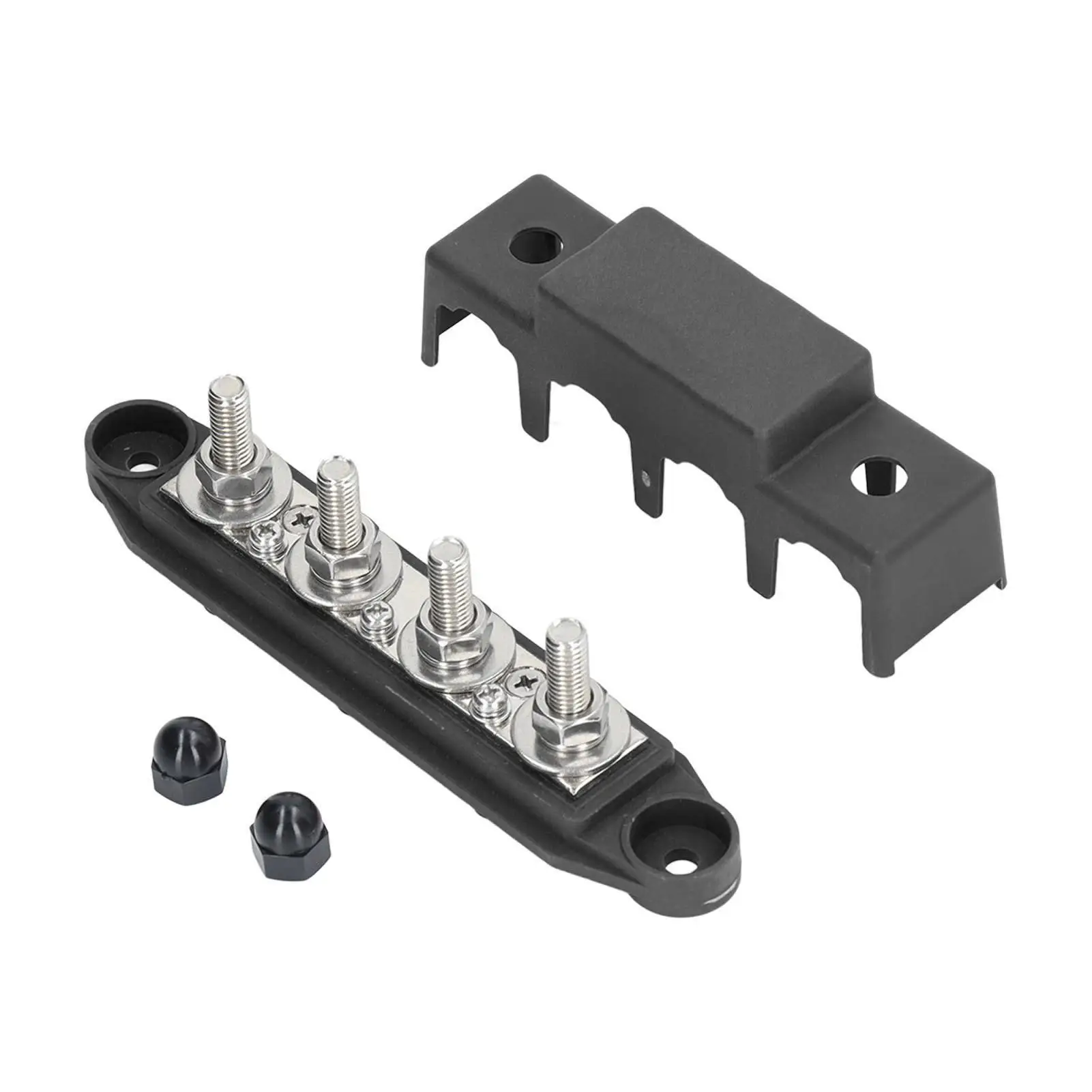 4 распределительных блока питания шина с крышкой M8 Клеммная колодка 250 Amp рейтинг