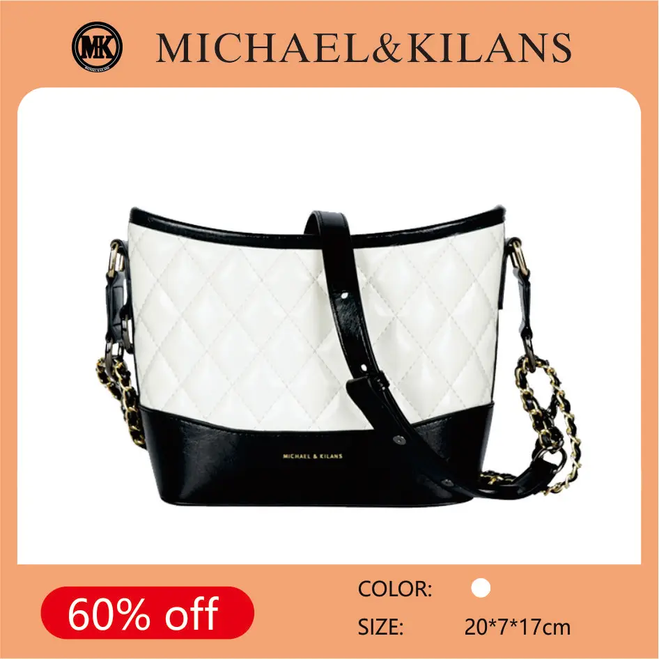 

MK Bag MICHAEL&KILANS Luxury Designer Handbag For Women Kors New Fashion Versatile Small Fragrance Style Diagonal Chain Bag