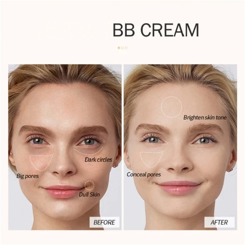 Натуральный BB-крем осветляющая основа набор для макияжа