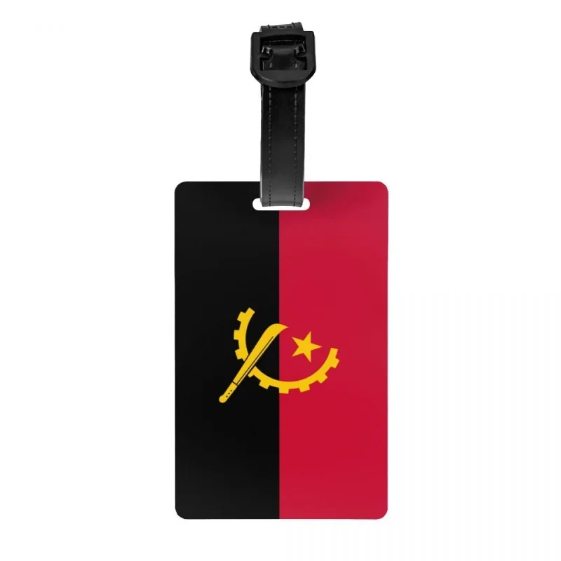 

Индивидуальный Флаг Анголы, ярлык для багажа, защита конфиденциальности, Ангольские ярлыки для багажа, ярлыки для дорожных сумок, чемоданов