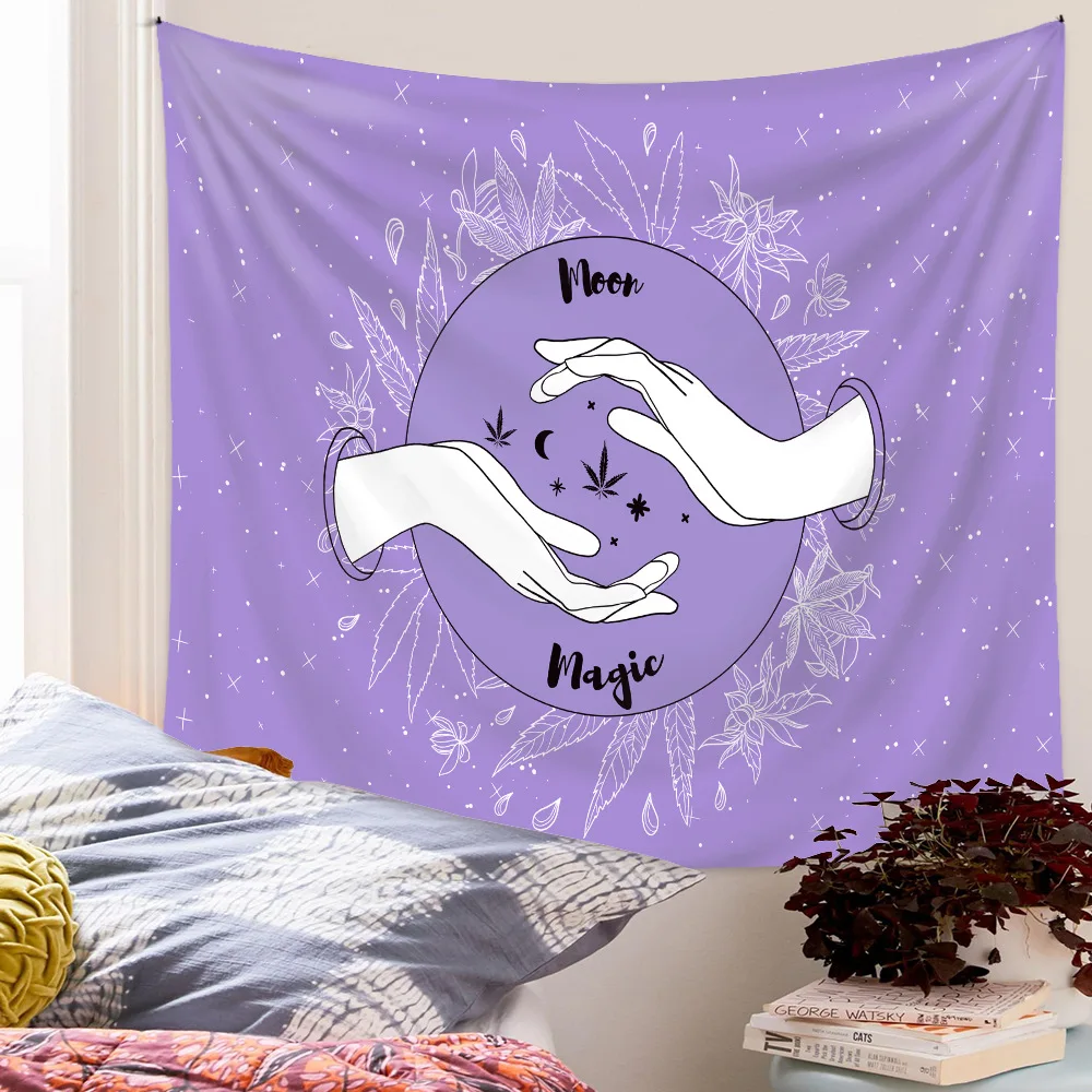 Настенный Гобелен Tarot с мандалой украшение для дома гобелен психоделические