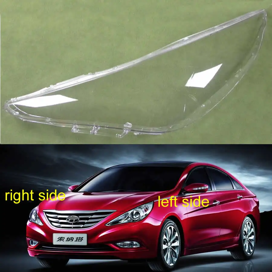 

Headlamp Lamp Shell Transparent Lampshade Case Headlight Cover Lens Plexiglass for Hyundai Sonata 2011 2012 2013 2014