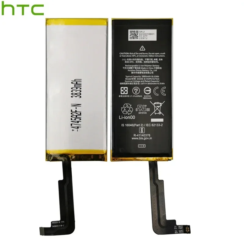 100% оригинальный новый высококачественный G025E-B 3885 мАч сменный аккумулятор для
