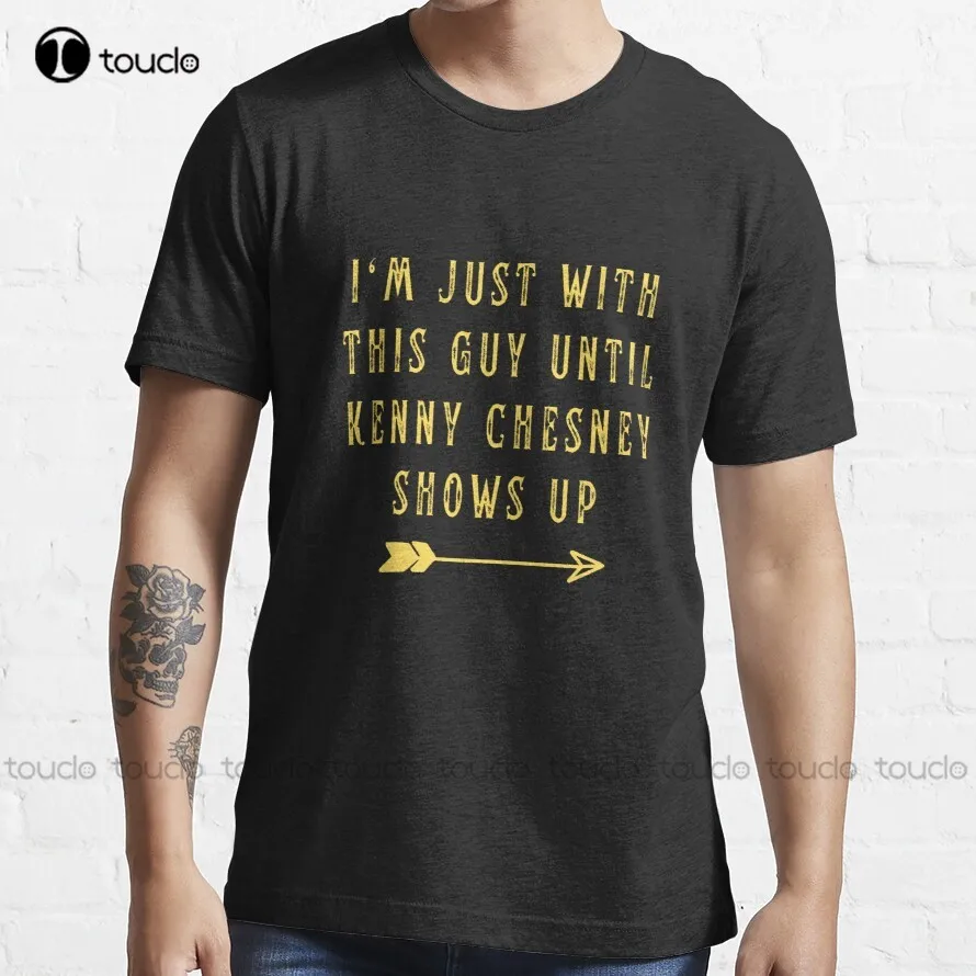 

Kenny Chesney T-Shirt Kenny Chesney Dad Shirts Breathable Cotton Funny Art Harajuku Streetwear Cartoon All Seasons Gd Hip Hop