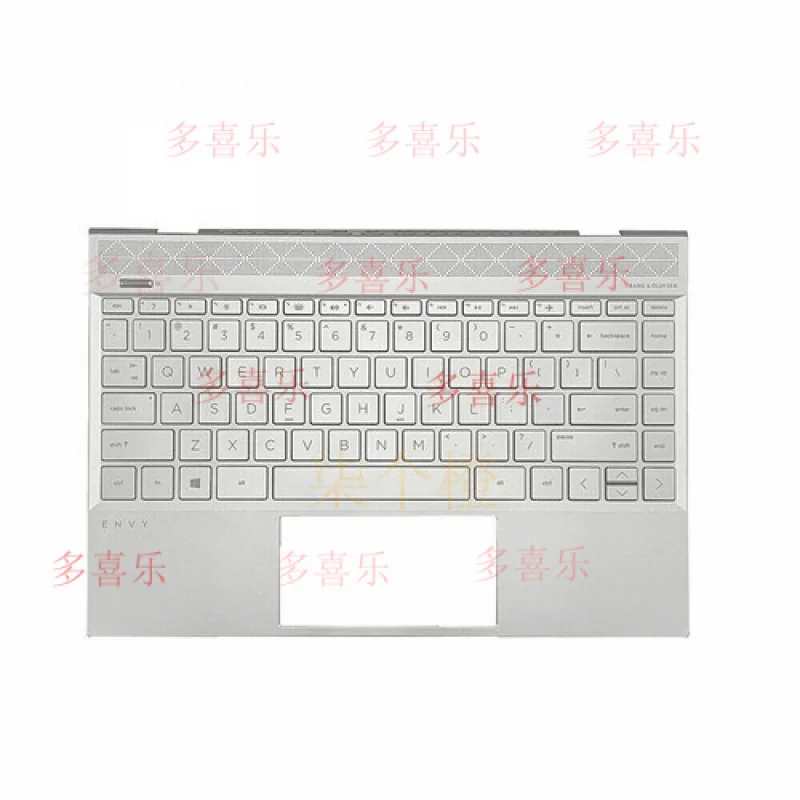 Фото ZZMM для HP ENVY 13-AH 13-AH0006TU TPN-W136 C Корпус для рук с клавиатурой серебристый/золотой №1