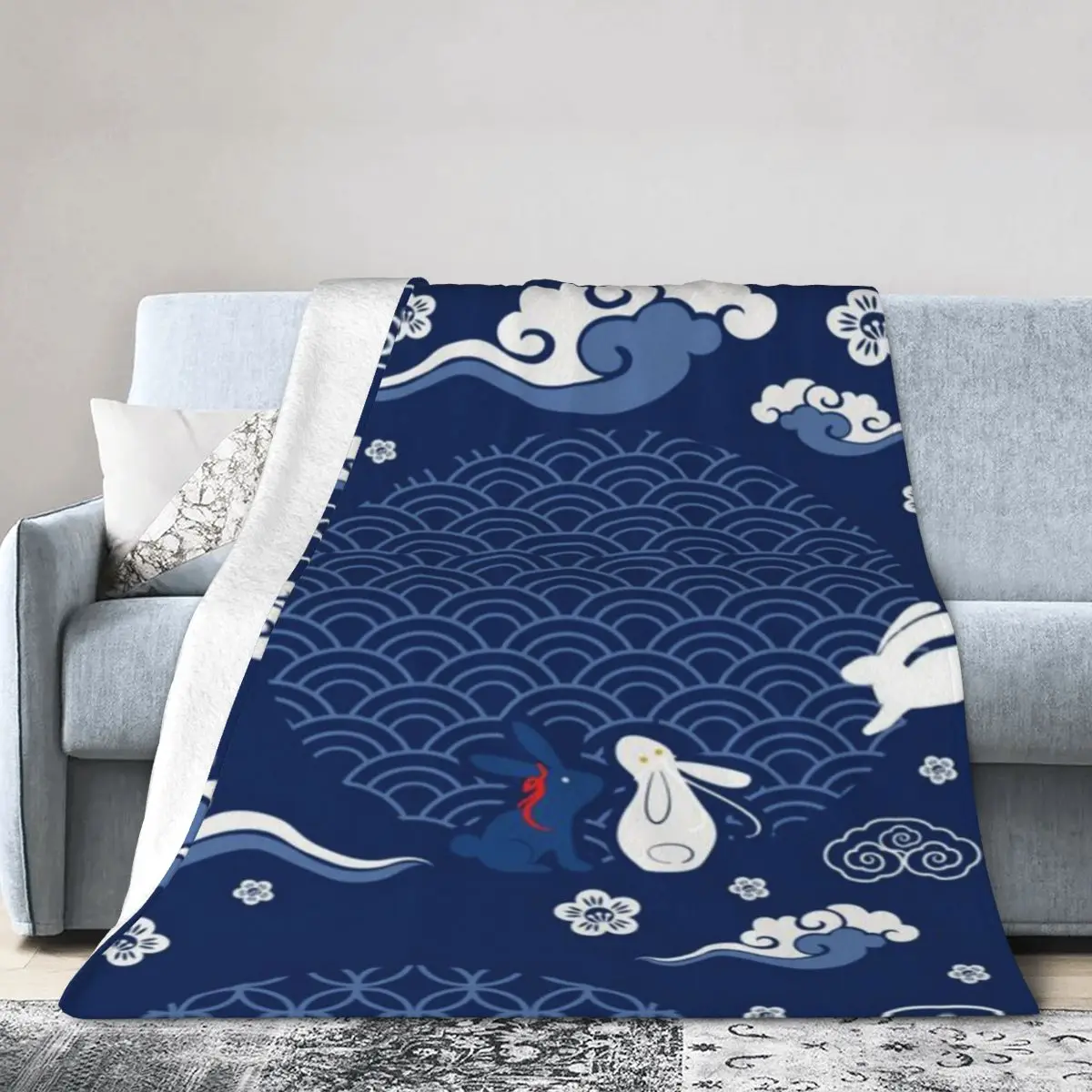 Фестивальная маска WangXian Qixi без шт. ультрамягкое одеяло из микрофлиса