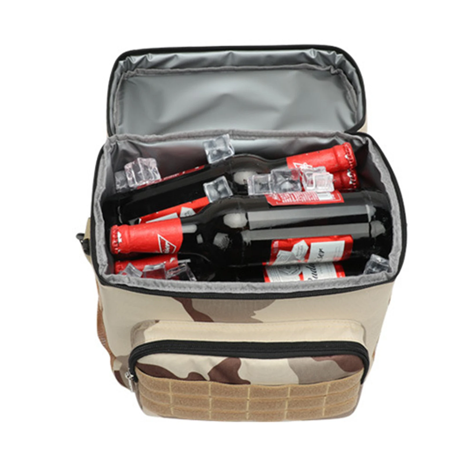 

Contracted Style Insulated Lunch Bag Oxford Cloth Durable Bento Pouch Thermal Portable Lunch Box Tote Bag Lunch Container