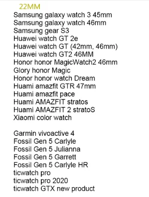 22mm for Huawei GT3/GT2 Retro Crazy Horse Leather Strap For Samsung galaxy watch 3  galaxy watch Leather Strap amazfit GTR 47mm