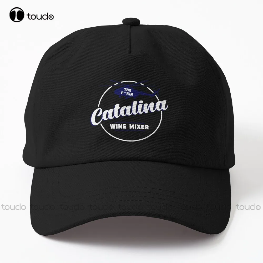 

Catalina Wine Mixer Step Brothers Will Ferrell John C Reilly Dad Hat Black Baseball Cap Outdoor Simple Vintag Visor Casual Caps