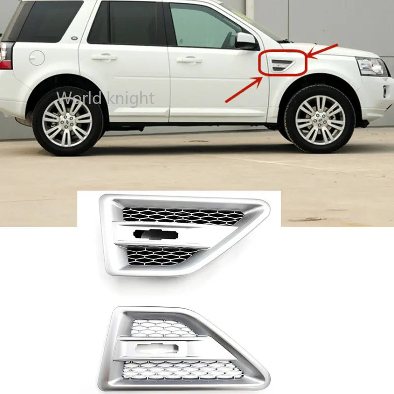 

Car Door Side Vent Mesh Grille for Land Rover Freelander 2 LR2 2006-2016 signal lights