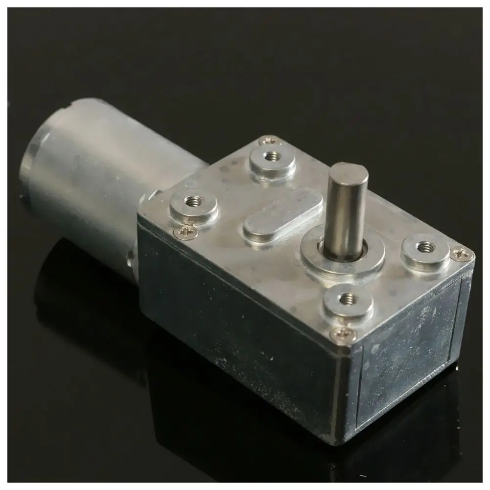 GW370 12 В 6 об/мин реверсивный двигатель с червячным редуктором турбодвигатель