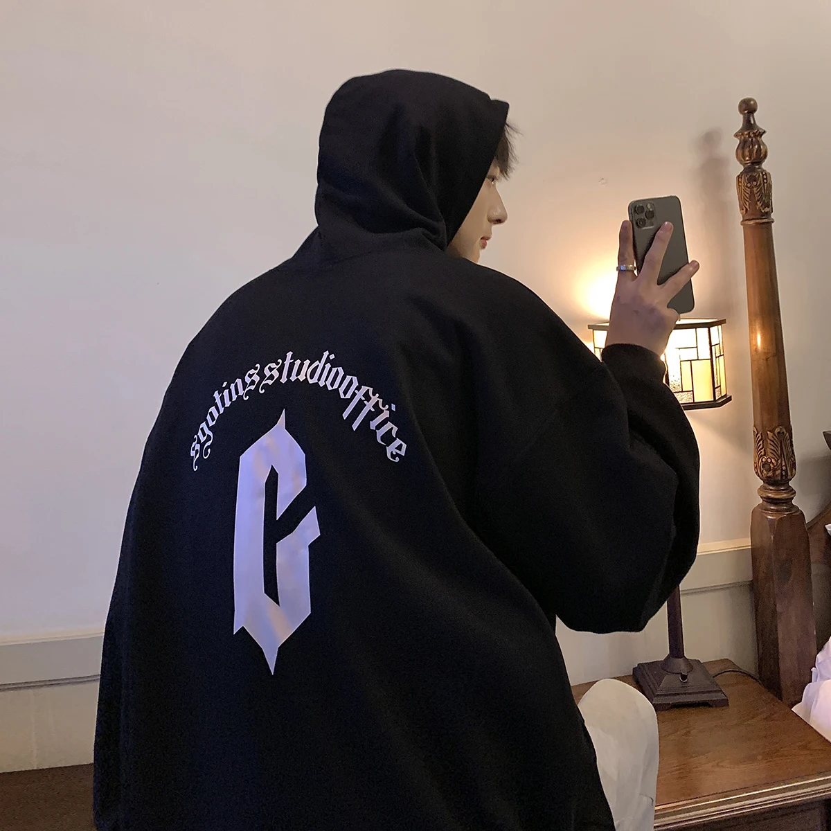 

2023 Spring Autumn Casual Pullover Hoodie Sports Chic Jacket Comfort Daily Fashion Unisex Couple High Street Men Clothing Coat