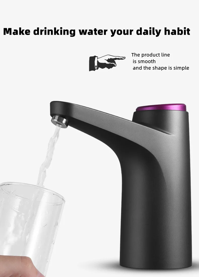 

Bottled Water Pump Automatic Water Dispenser Household Electric Water Small Water Dispenser Provide Convenient Drinking Water