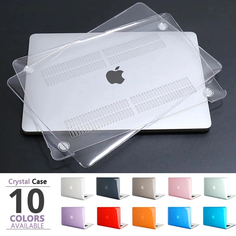 

Защитный чехол для ноутбука Macbook Pro 14,2 Air 13,6 M1 M2, прозрачный чехол с чипом для Macbook Air 13,3 A2179 A2337 A2338 Retina 11 12