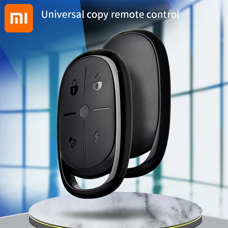 

Xiaomi Universal 4-Channel 433mhz Remote Control Garage Gate Door Opener Remote Control Duplicator Clone Cloning Code Car Key