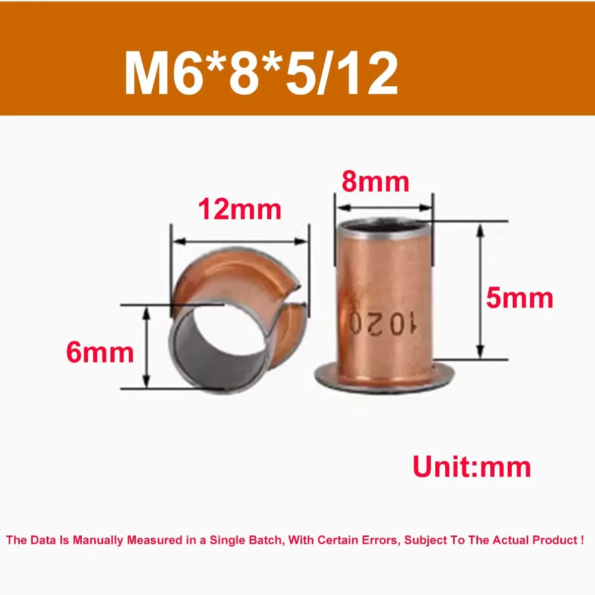 Композитная медная фланцевая втулка SF-1F