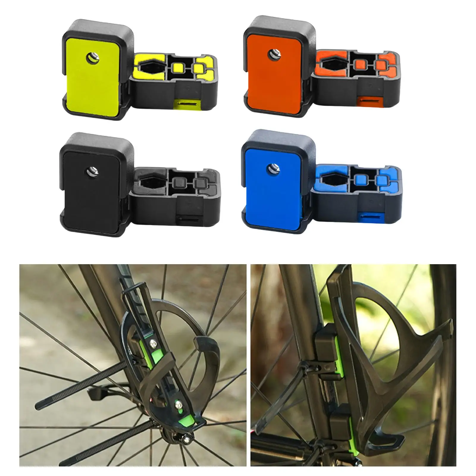 Hole Mounting Seat Rack Bicycle Water Bottle Holder Mount Handlebar Rack