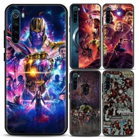 phone case for redmi 6 6a 7 7a note 7 note 8 8a 8t note 9 9s pro 4g t soft case cover marvel avengers marvel