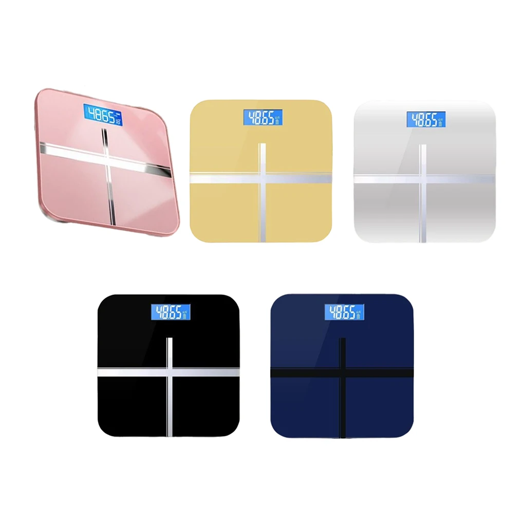 

Электронные весы Измерение веса цифровой анализатор мини баланс сплошной цвет точность ЖК-дисплей подсветка ванная комната