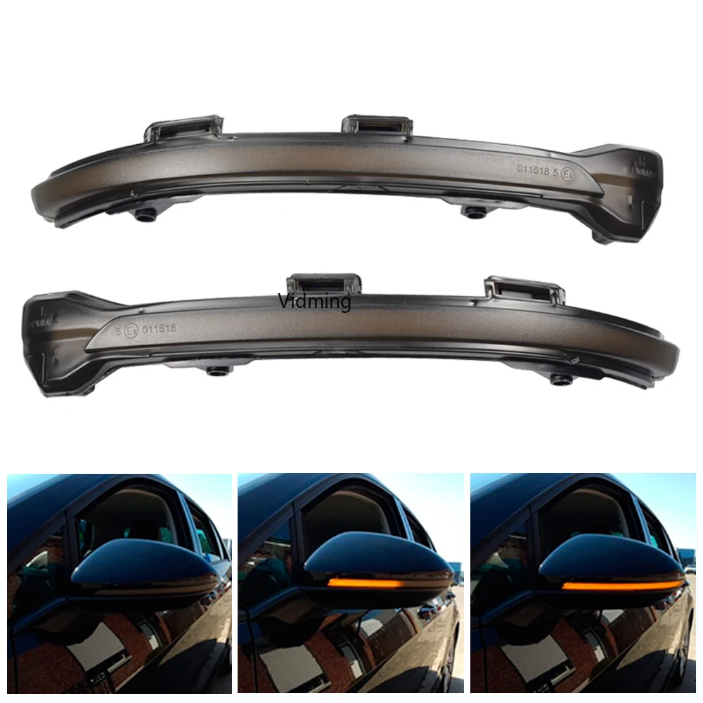 Для VW Golf 7 5 для Volkswagen GTD R GTI MK7 2012-2020 Touran динамическое движущееся боковое зеркало