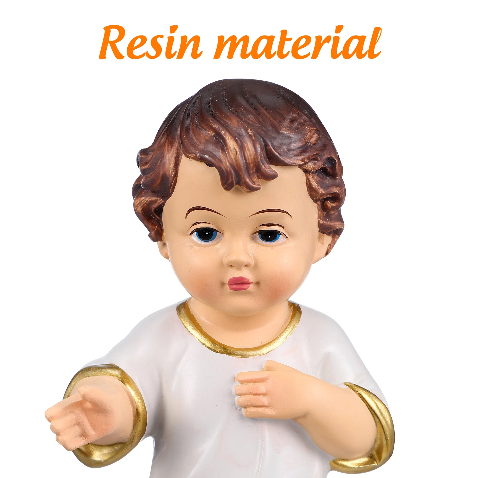 Религиозное украшение для Святого ребенка подарок верующих из смолы Saint Baby