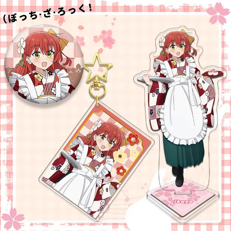 Аниме-фигурка BOCCHI THE ROCK Yamada Ryo Gotoh Hitori кимоно для косплея акриловая подставка