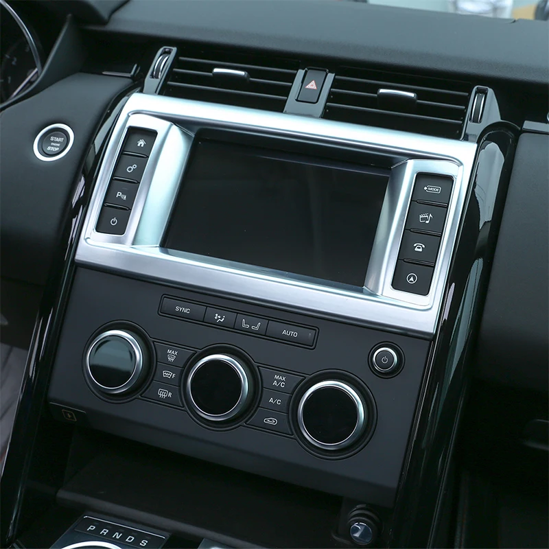 Автомобильная матовая серебряная навигационная рамка из АБС-пластика