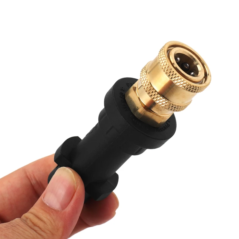 Пистолет для чистки пены под высоким давлением-1/4 дюйма быстрый адаптер Karcher K K2 K3