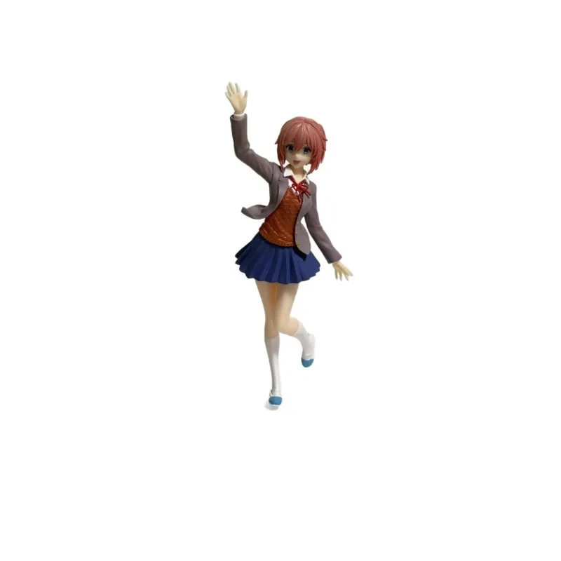 Фото Фигурка Моники из Doki Doki Literature Club, стоячая, в коробке, настольное украшение, коллекционная, для фанатов аниме и игр №5