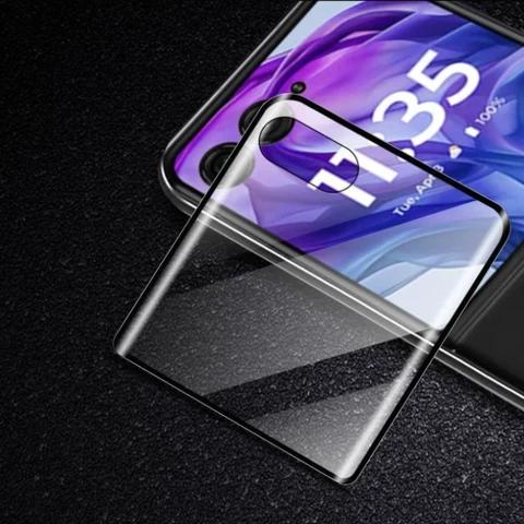 3D изогнутое закаленное стекло для Motorola Moto Razr 50 Ultra Защитная пленка для экрана Moto Razr50 50Ultra с полным покрытием