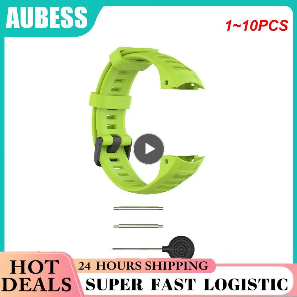 

1 ~ 10 шт., силиконовый ремешок для смарт-часов