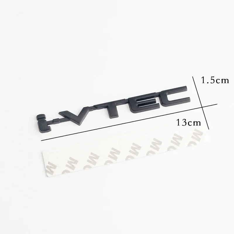 Металлическая 3d-наклейка IVTEC с буквенным логотипом для заднего багажника