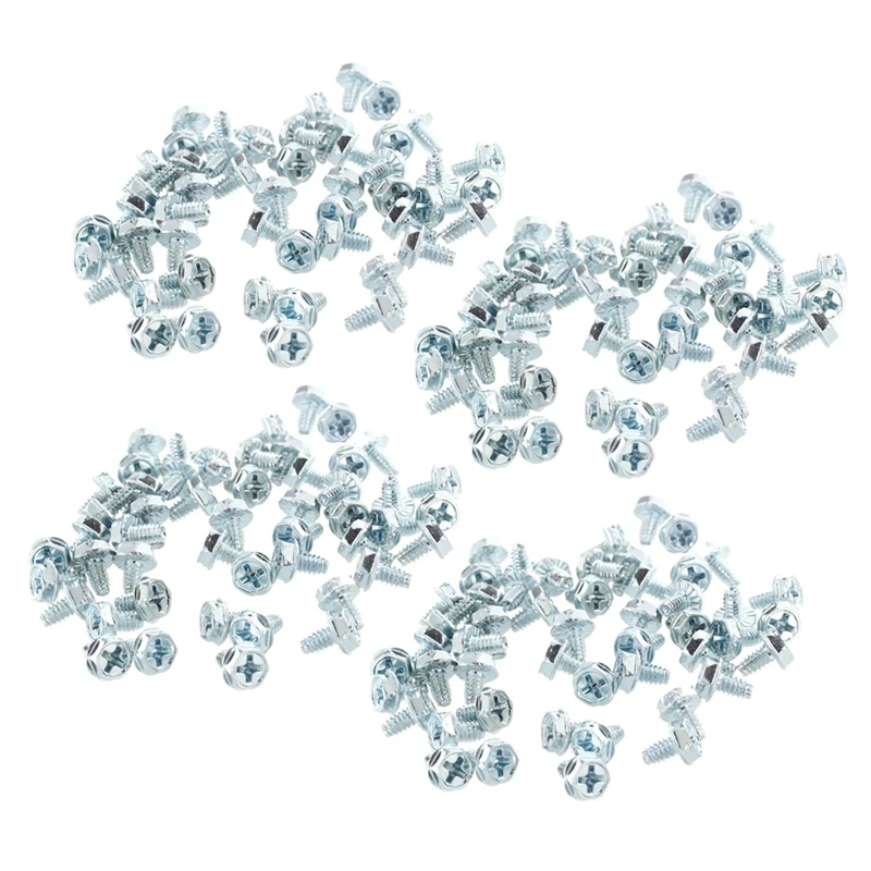 

200 PCS Quadrex Head Short Computer Case Motherboard Screws