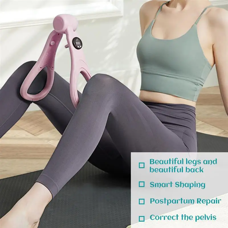 

Hip Pelvic Floor Muscle Trainer Thigh Exerciser Bladder Device Buttocks Bodybuilding Training Butt Smart Counting Exerciser