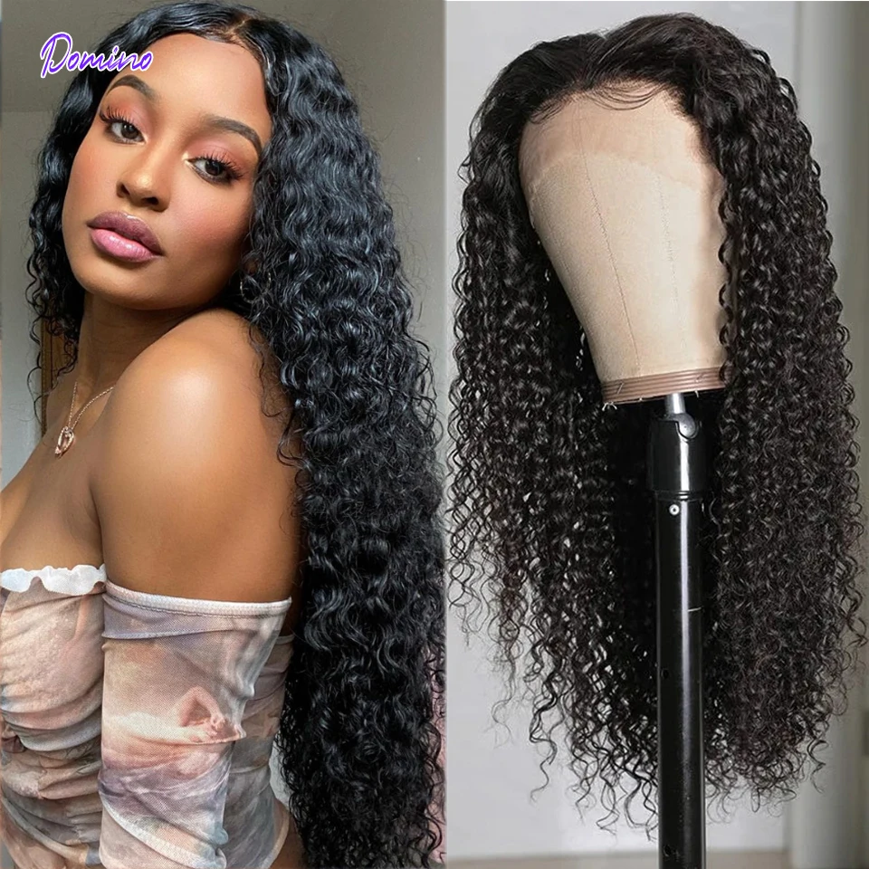 

Jerry Curly Lace Front Human Hair Wigs For Women 13x4 Lace Frontal Human Hair Wig With Baby Hair 4x4 Lace Closure