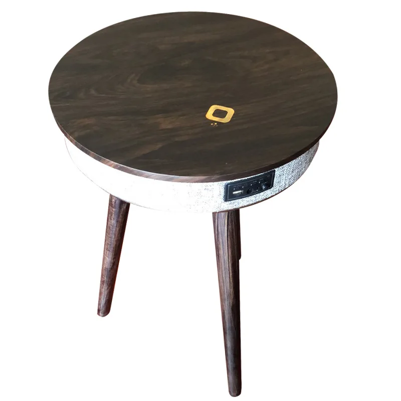 

Ready Stock Smart Wireless Blutooth Coffee Charging Table With Speaker On Sale