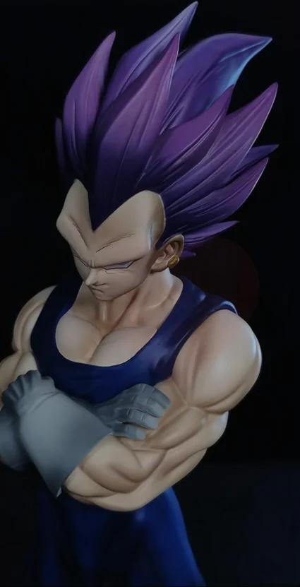 Фото В НАЛИЧИИ: Фигурка Vegeta Ultra Ego из аниме Dragon Ball Wagamama no Gokui, 27 см/10,63 дюйма, от YJ Studio, статуэтка из ПВХ, модель-игрушка. №3