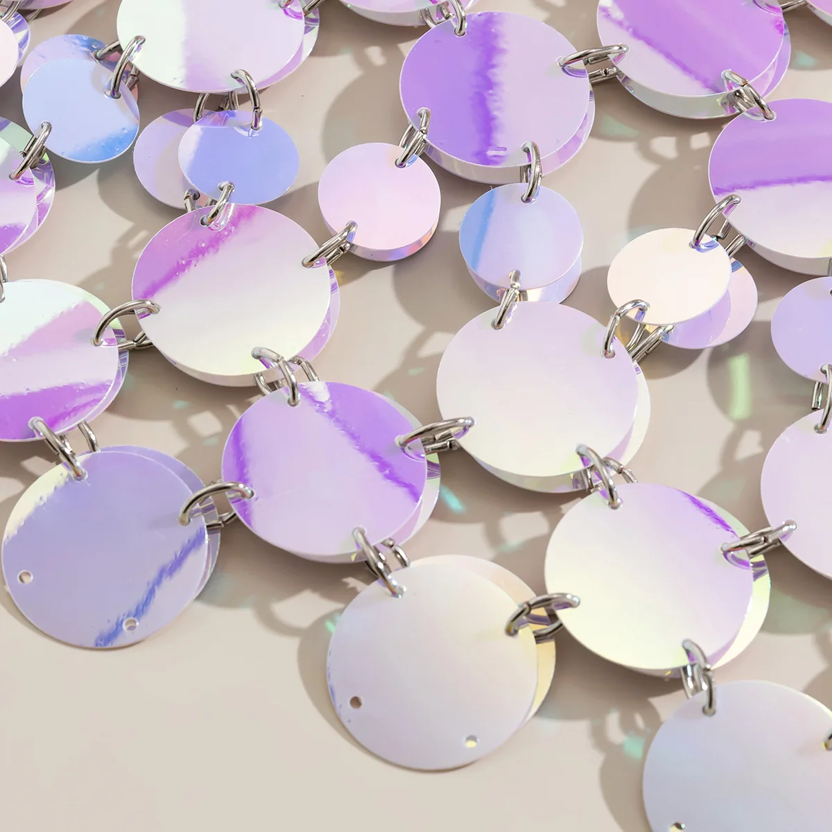 Блестящая Сексуальная Женская юбка с блестками комплект из двух предметов майка