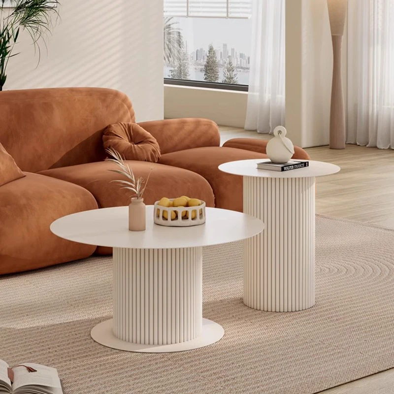 

Nordic Hotel Coffee Round Table Mini Living Room Tea Tables Small Dining Side Nightstands Mesas De Centro Para Salon Furniture