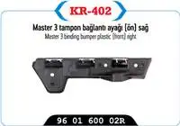 

402 for ten bumper bracket right MASTER III