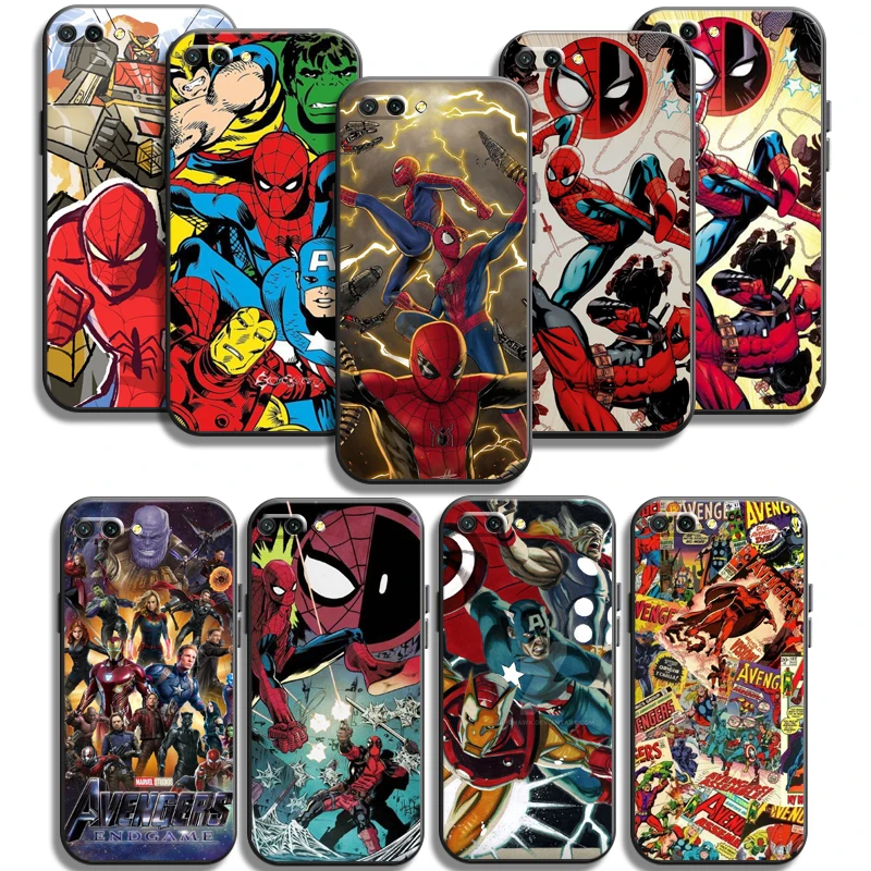 

Marvel Avengers Phone Cases For Huawei Honor P30 P40 Pro P30 Pro Honor 8X V9 10i 10X Lite 9A 9 10 Lite Coque Carcasa Soft TPU