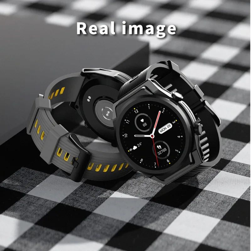 

New M17 large battery 1.6inch large full touch screen heart rate blood oxygen music call sports business smart watch