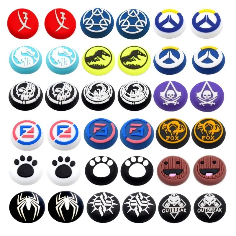 

Silicone Thumb Stick Grip Cap Cover For Playstation5 PS5 PS4 XBOX Series X/S NS Switch PRO Controller Accessories Thumbstick cap