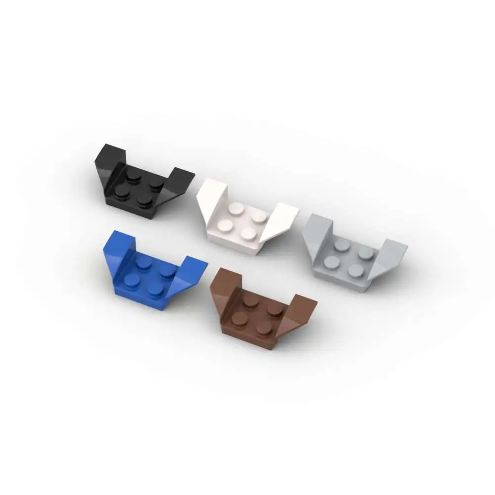 MOC 10 шт. головоломка частицы 41854 брызговик 2x4 Строительные блоки в комплекте с