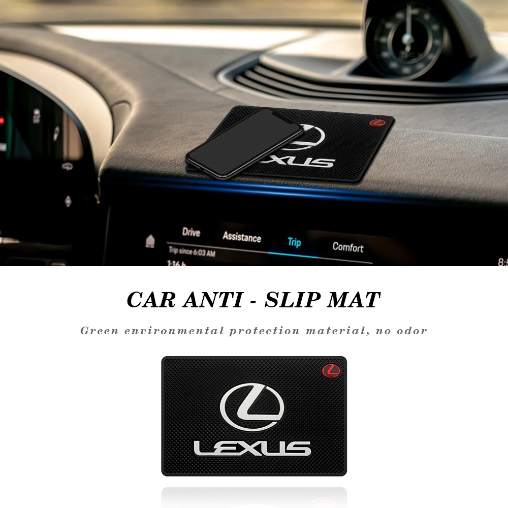 

Car Anti-Slip Mat Dashboard Auto Interior Soft Silicone Gel Non-slip Waterproof For Lexus RX300 RX330 RX350 IS250 LX570 CT200h