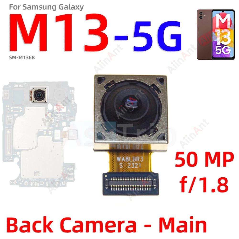 Макро-глубина широкая основная маленькая Передняя Задняя камера гибкий кабель