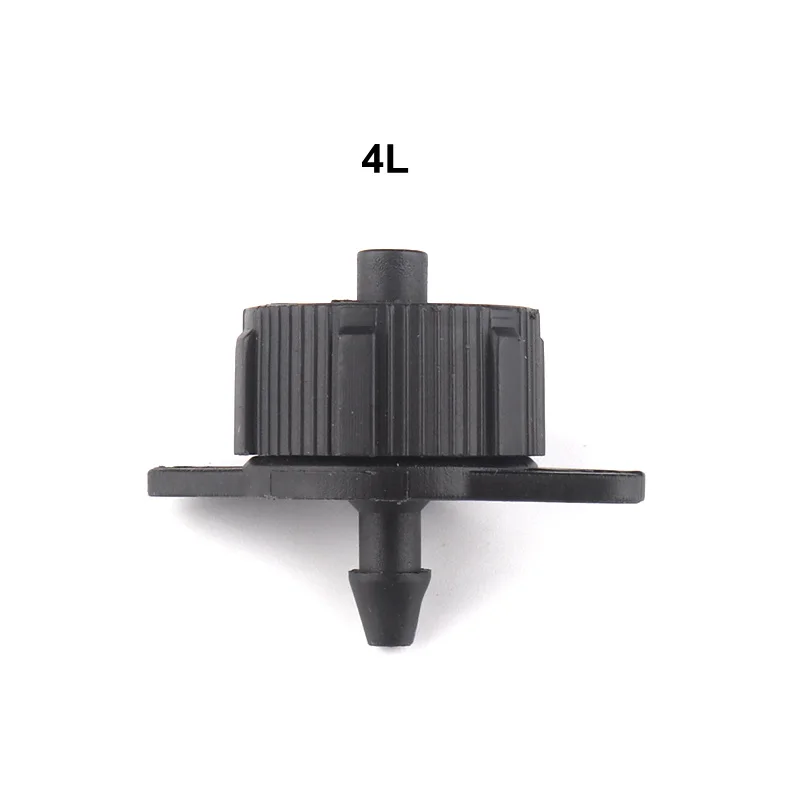 

15 шт., 4 л/8 л, компенсационная капельница с регулируемым потоком, капельница, эмитер, шунт, капельная система для сельскохозяйственного орошения