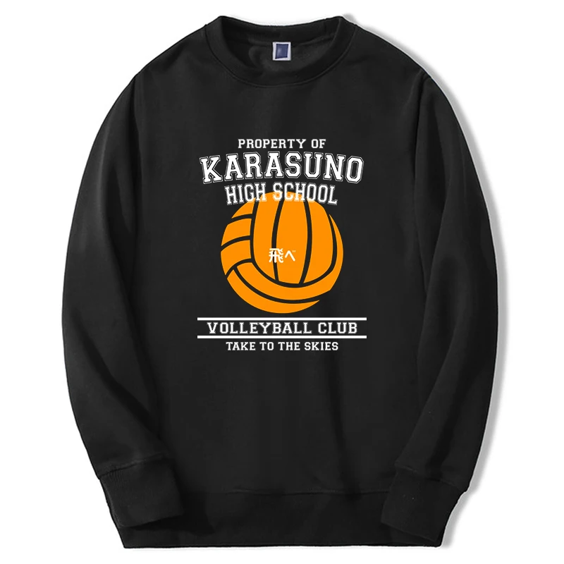 

Haikyuu Anime Hoodie For Men Women Fly High Graphic Harajuku Sweatshirts Fleece Fashion Streetwear Casual Karasuno Manga Hoody