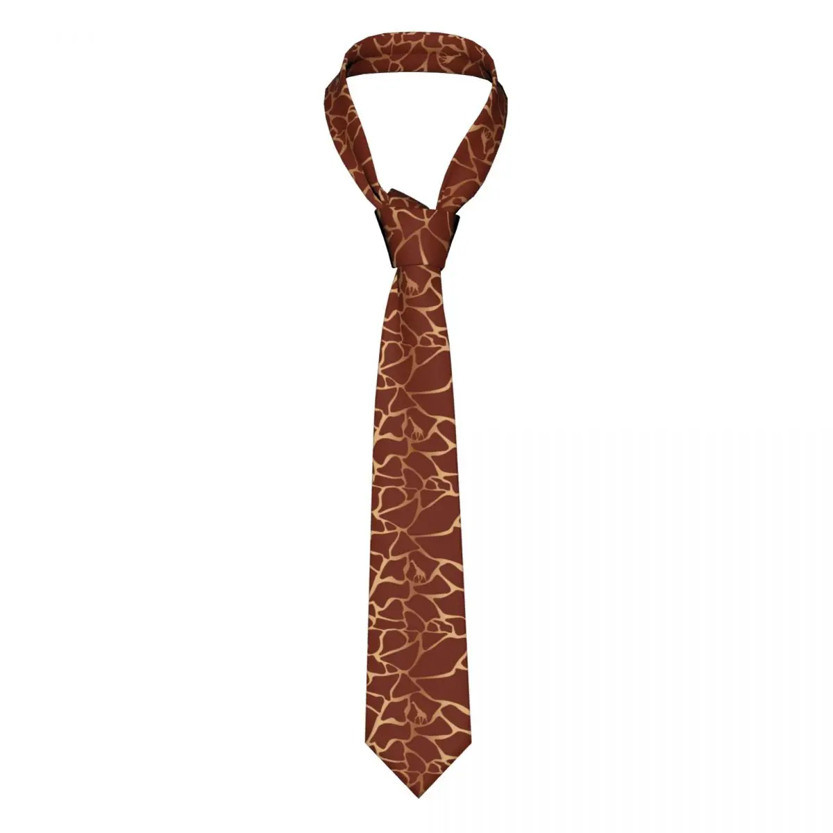 

Gold Giraffe Tie For Men Women Necktie Tie Clothing Accessories